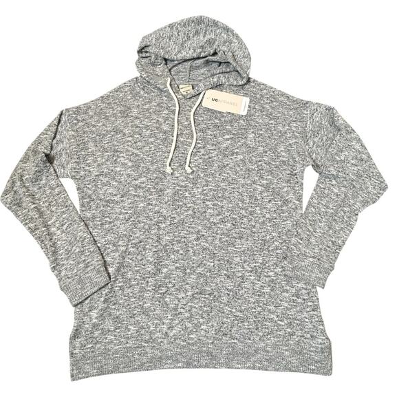 UG Apparel Sweater Hoodie Gray Knit Soft Comfy Oversized Long Womens Size M NWT - Picture 2 of 11